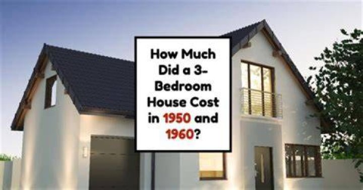 How much did a house cost 1980?