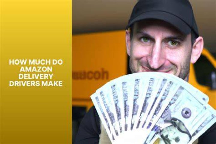 How much do Amazon delivery guys make?