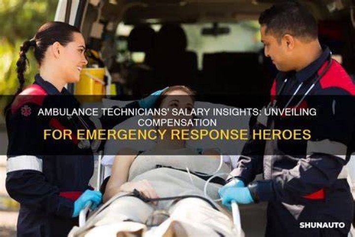 How much do ambulance technicians get paid?