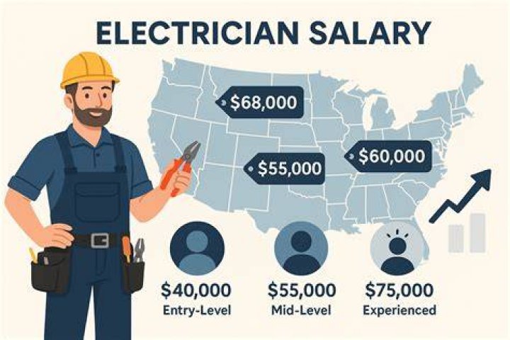 How much do electricians get paid wa?