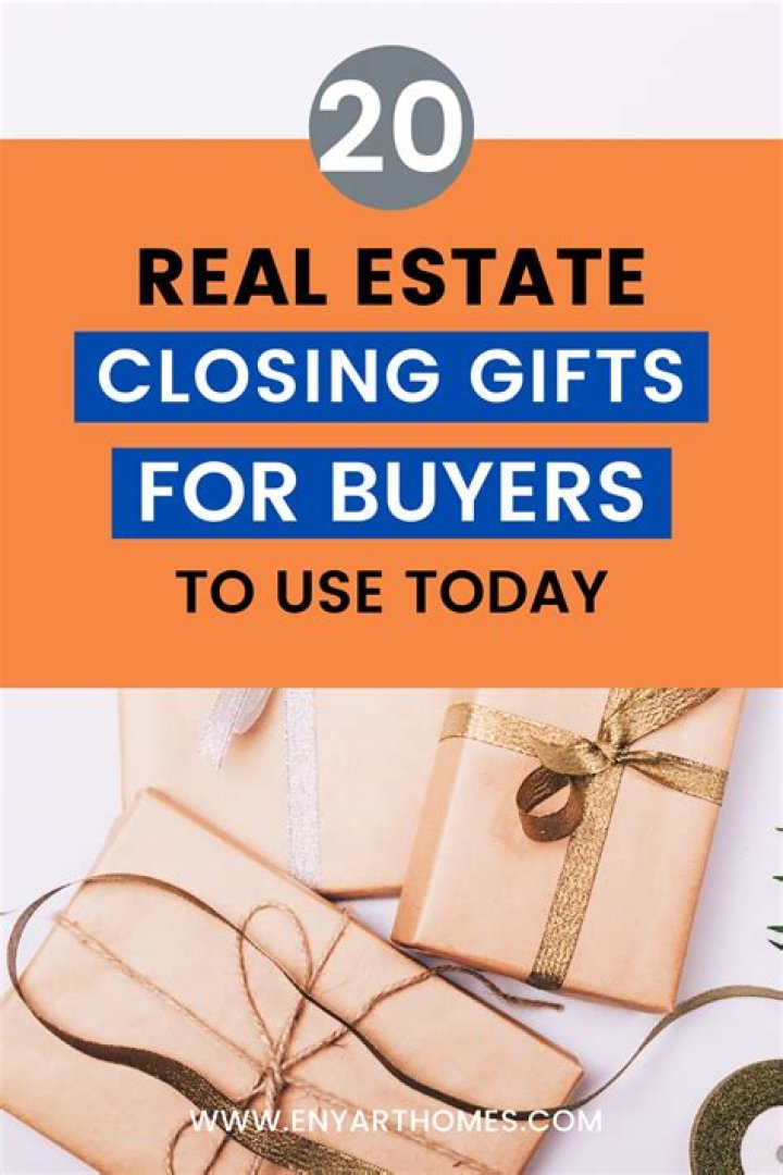 How much do Realtors usually spend on closing gifts?