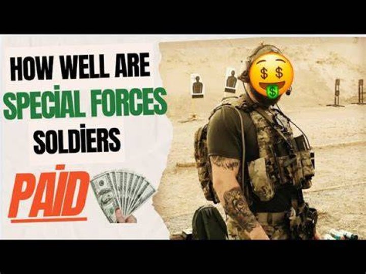 How much do the special forces get paid?
