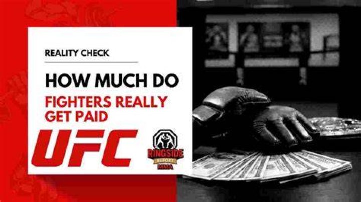 How much do UFC fighters get paid if they win?