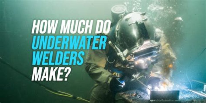How much do underwater welders make a week?