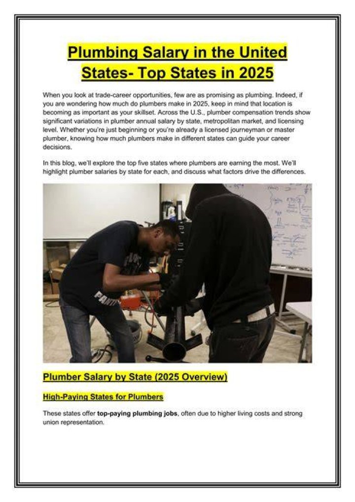 How much do union plumbers make in Utah?