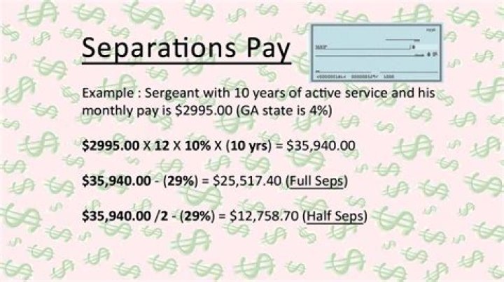 How much do you get paid for Severance after 5 years?