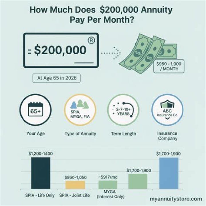 How much does a 100, 000 annuity pay per month guaranteed?