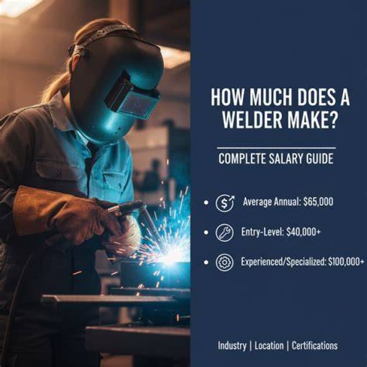 How much does a airforce Welder make?