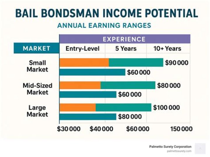 How much does a bondsman make a year?
