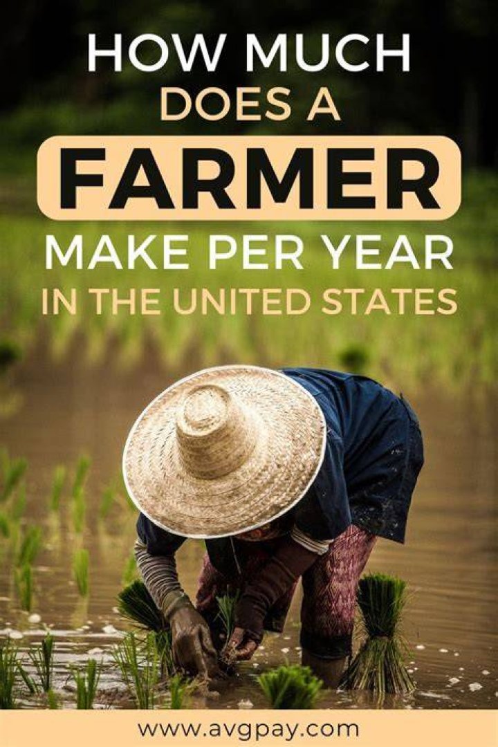 How much does a Canadian farmer make a year?