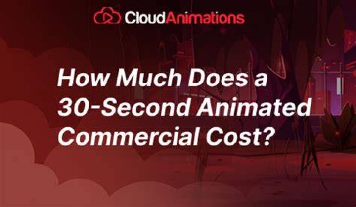 How much does a commercial cost for 30 seconds?