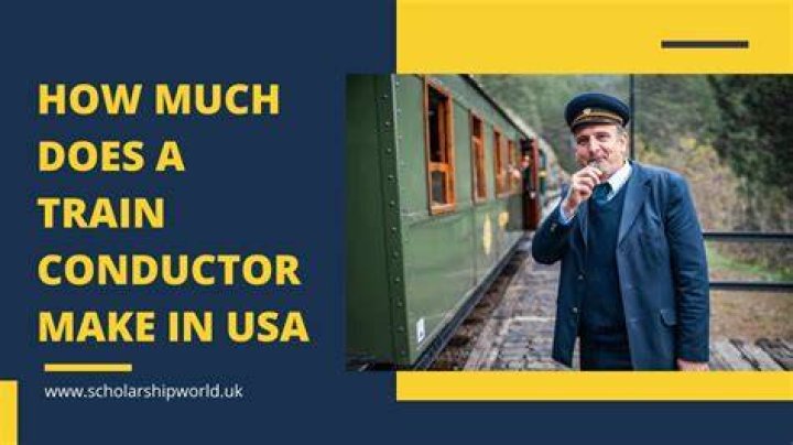 How much does a conductor on a train make?