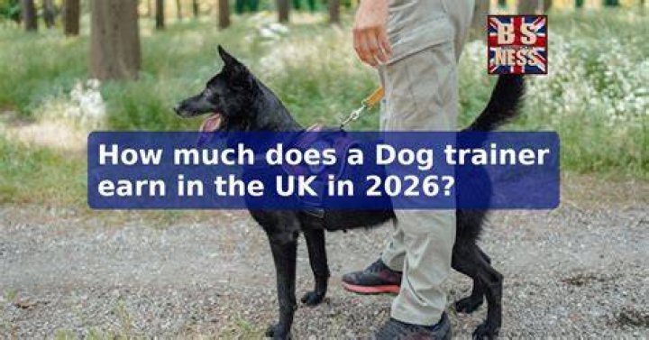 How much does a guide dog trainer earn UK?