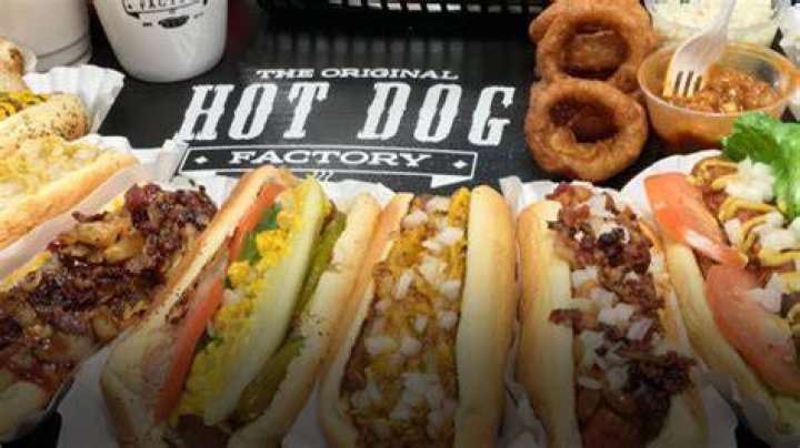 How much does a hot dog factory worker make?