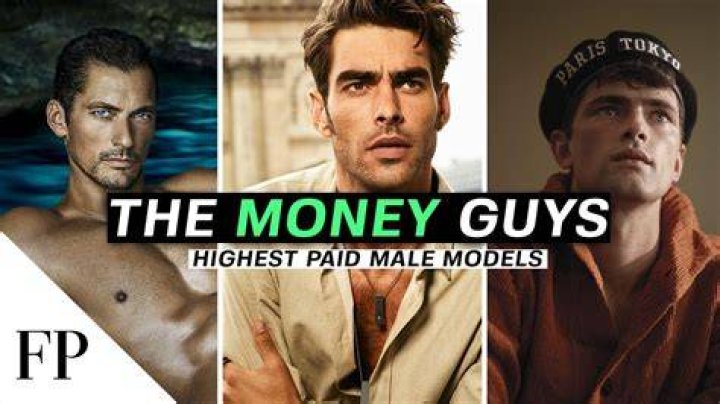How much does a male model get paid?