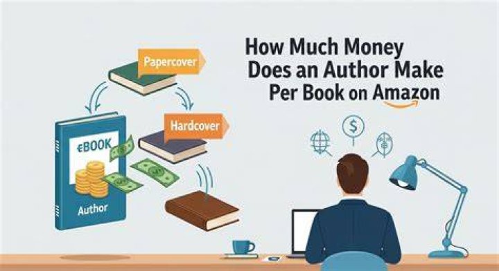 How much does a new author make per book?