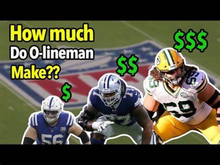How much does a NFL lineman make?