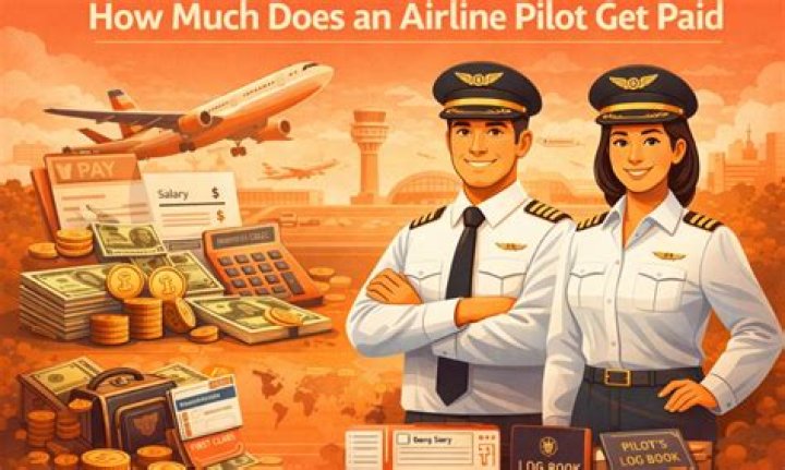 How much does a pilot gets paid?