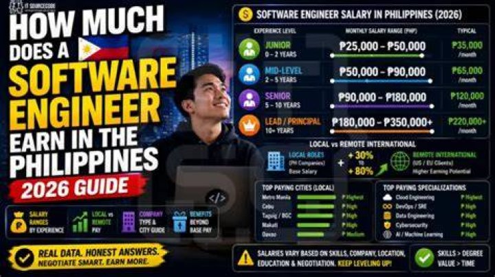 How much does a software engineer earn in Russia?