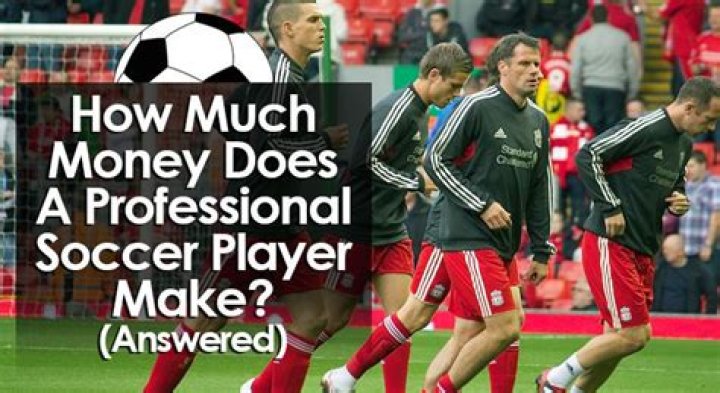 How much does a starting professional soccer player make?