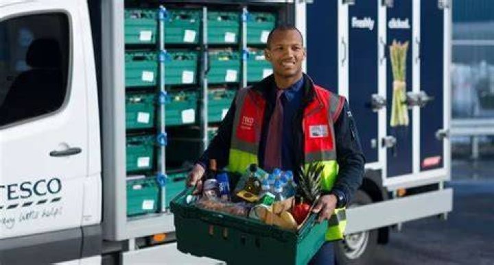How much does a Tesco home delivery driver earn?
