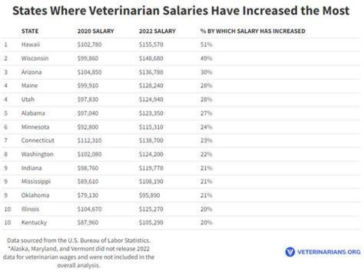 How much does an Vet make a year?