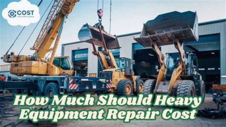 How much does heavy construction equipment cost?