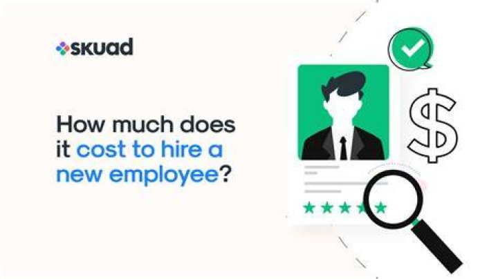 How much does hiring a new employee cost?