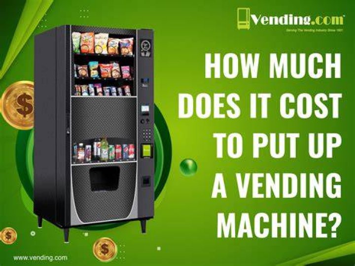How much does it cost to fully stock a vending machine?