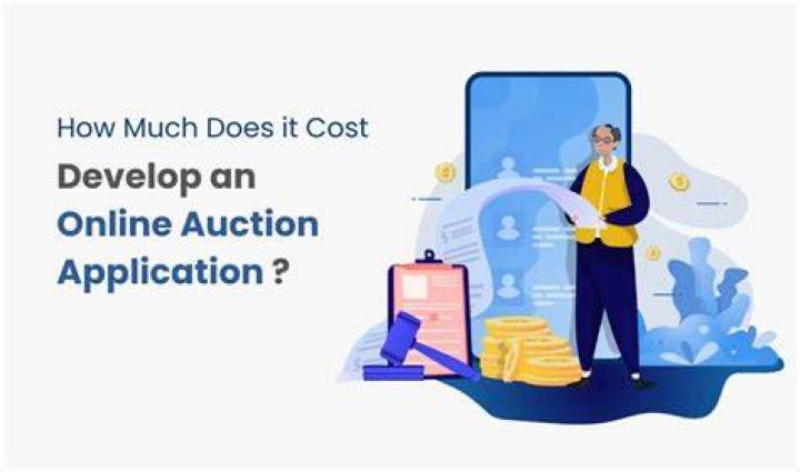 How much does it cost to have an online auction?