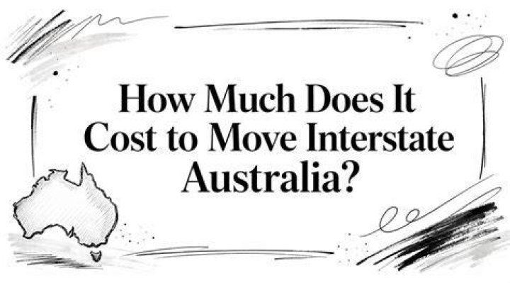 How much does it cost to move from Australia to USA?