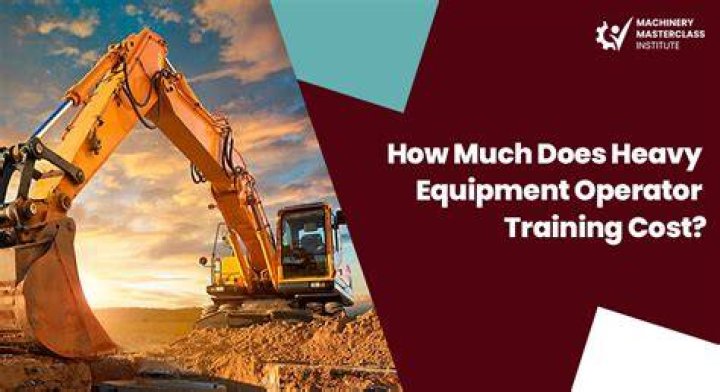 How much does it cost to start a heavy equipment company?