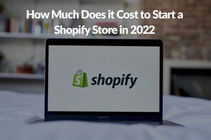 How much does it cost to start an online store on Shopify?