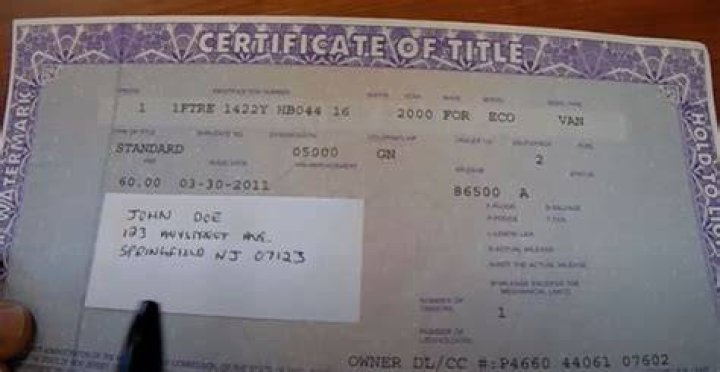 How much does it cost to transfer a car title from NJ to PA?