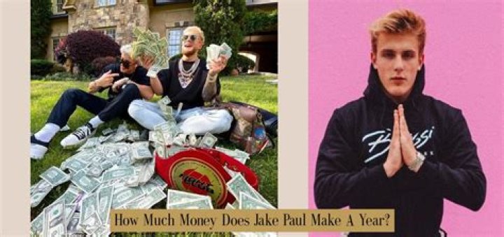 How much does Jake Paul make a year?