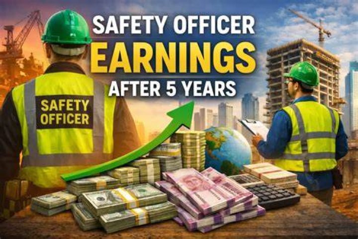 How much does safety officer earn in UK?