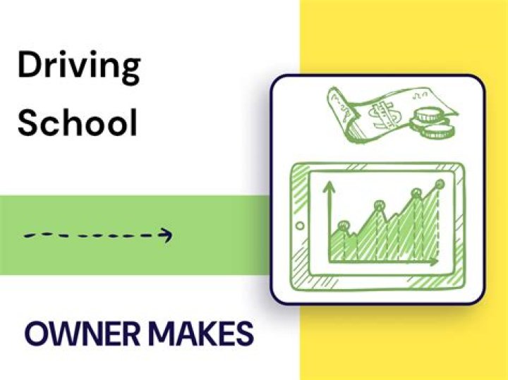 How much does the owner of a driving school make?