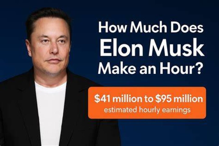 How much does the richest person make an hour?