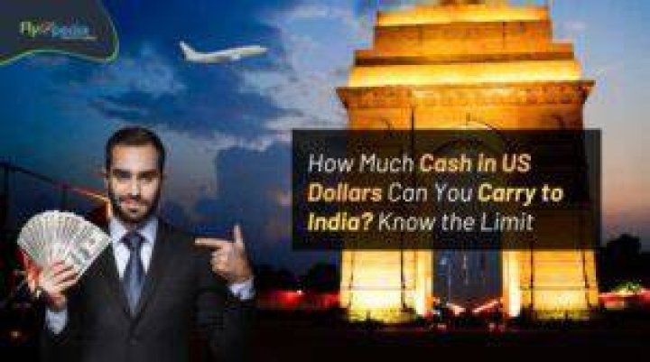 How much dollars can I keep in India?