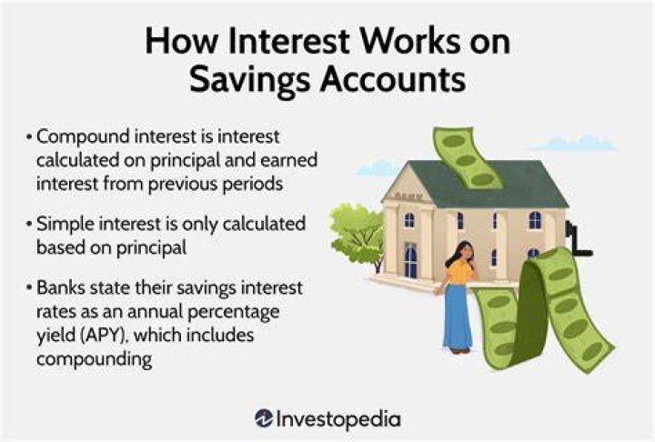 How much interest is gained in a savings account?