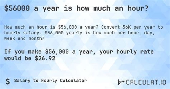 How much is 56000 a year per paycheck?