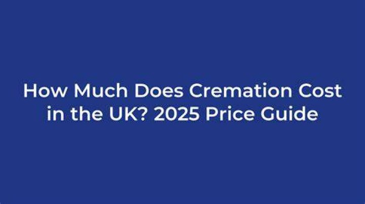 How much is a cremation UK?