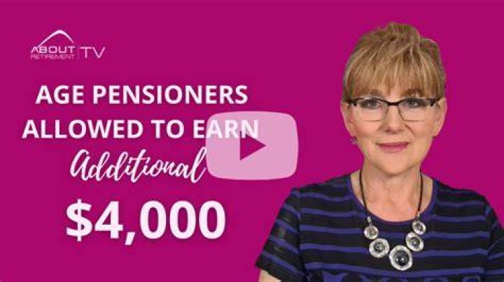 How much is an aged pensioner allowed to earn?