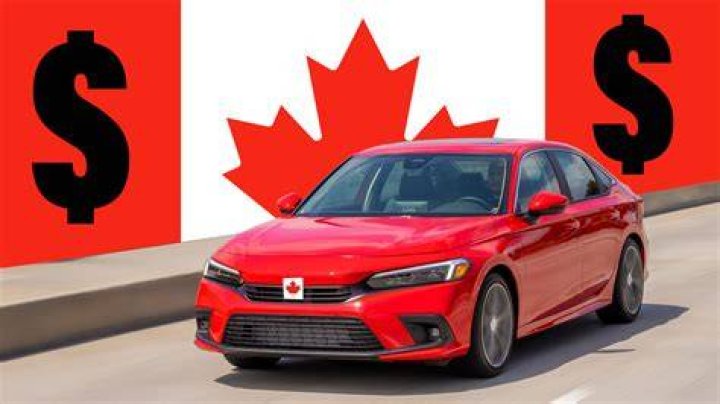How much is an average car in Canada?