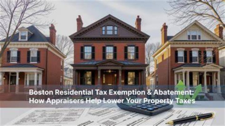 How much is Boston residential tax exemption?