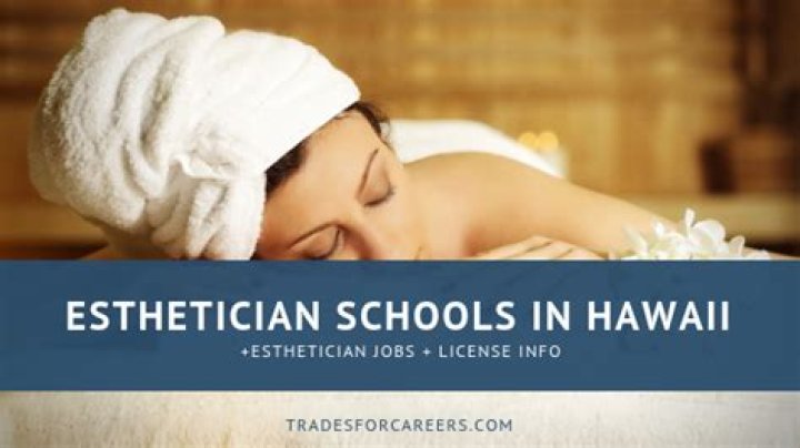 How much is esthetician school in Hawaii?