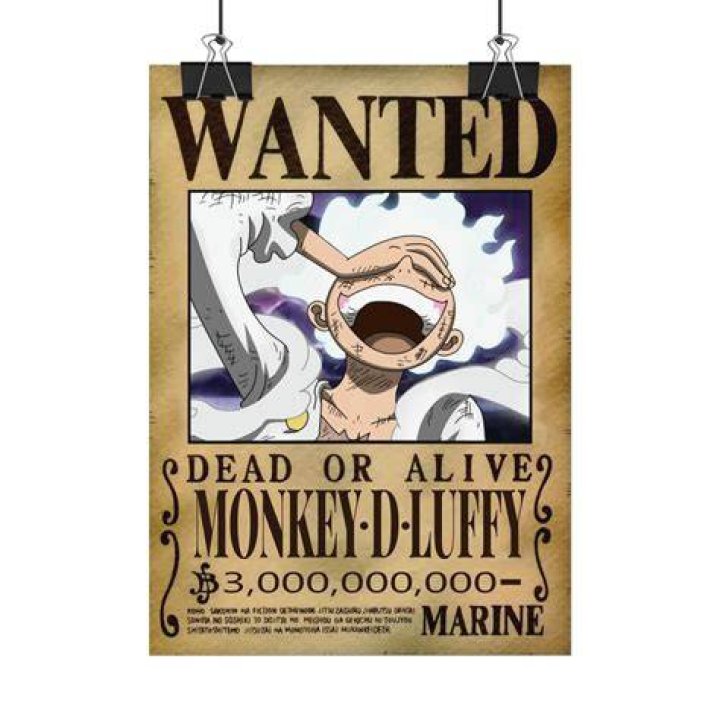 How much is Monkey D Luffy bounty?