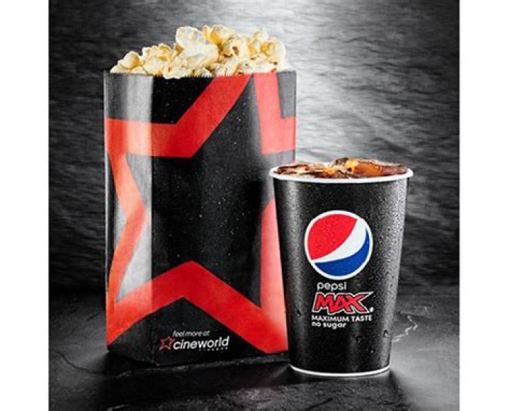 How much is popcorn Cineworld?