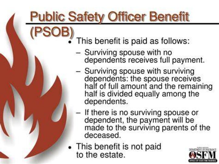 How much is the PSOB benefit?