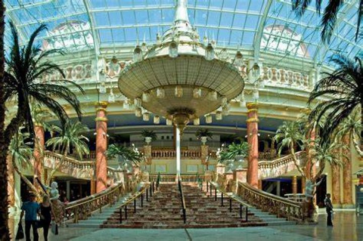 How much is Trafford center worth?